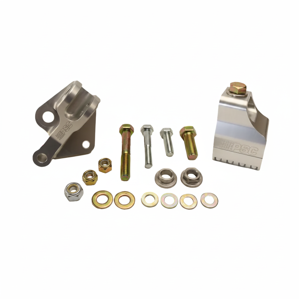 AMK44 kit with all components laid out - no background.