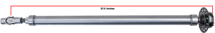 PSC performance STEEL XR Series Steering Column with measurement