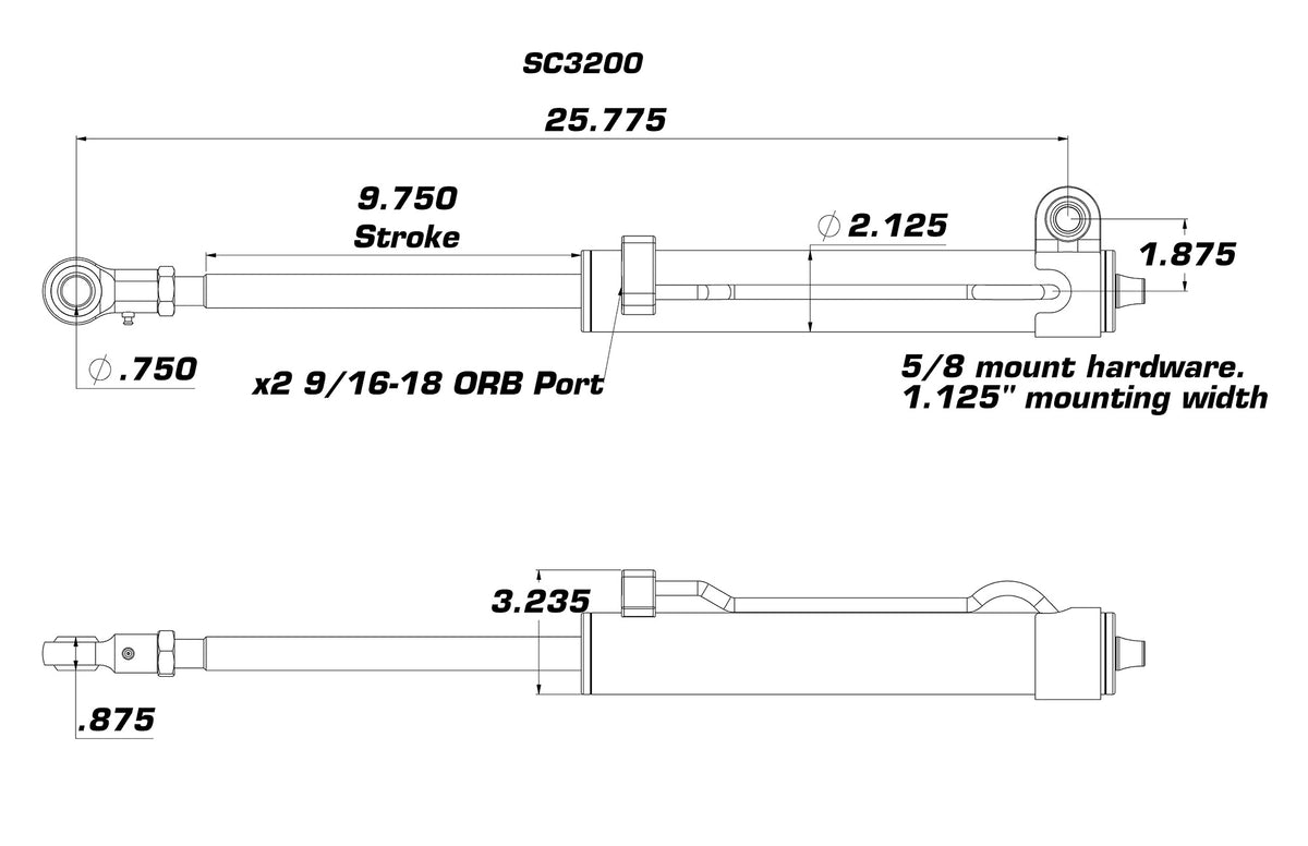 DDS® Dynamic Damping Stabilizer Cylinder