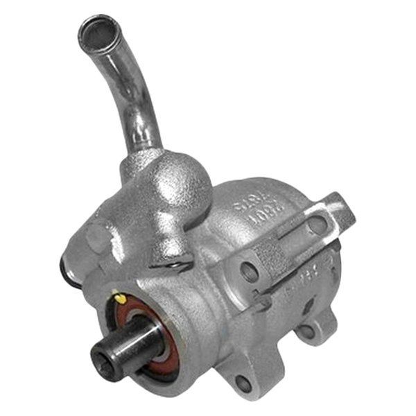 Metal mechanical component on a white background