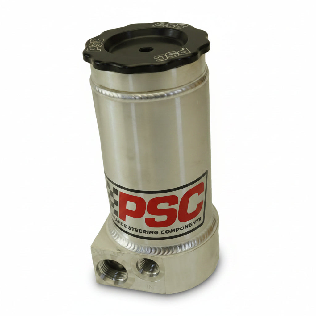 Remote Fluid Reservoir with PSC logo on a white background
