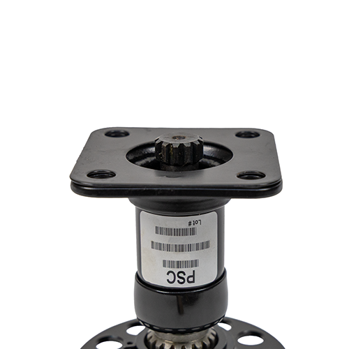 Zoomed in angle of FHC06CS, steering column with quick release. 