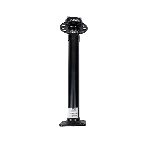 PSC steering column with quick release on a white background with PSC branding. FHC15CS.