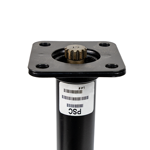Zoomed in angle of FHC15CS, steering column with quick release. 