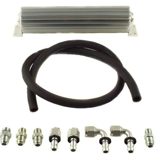 Power Steering Pump Fluid Cooler Kit on a white background