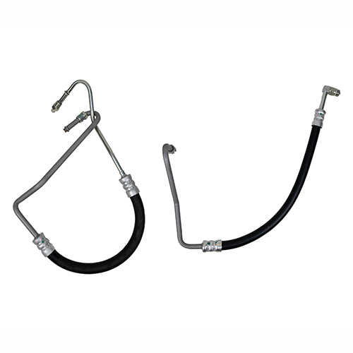 Grouping of two automotive hoses with fittings attached groups to fit the screen for PSC HK3013.