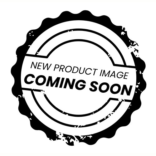 New Product Image Coming Soon announcement image inside of a distressed gear shape with a white background. 
