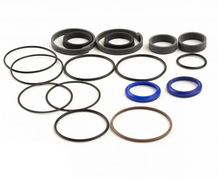 Collection of various size rubber seals on a white background with PSC logo.