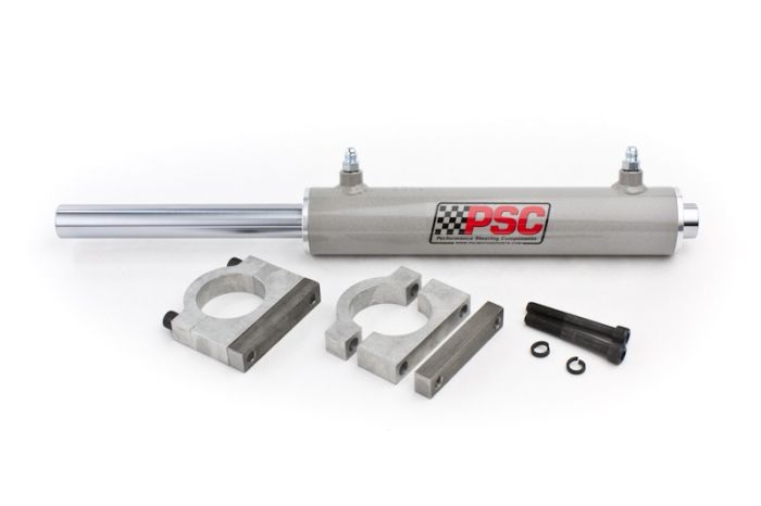 Mechanical components with PSC branding on a white background
