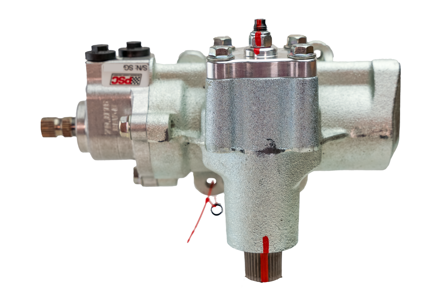 Pro Touring Steering Gear – 12.7:1 Ratio – Metric O-Ring – 3/4-30 Input