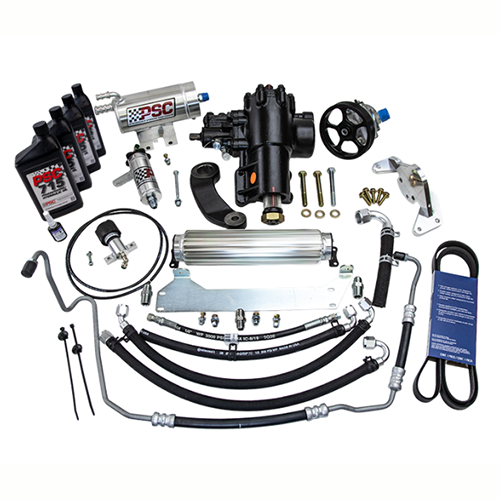Cylinder Assist Steering Kit Weld On 8.0 Afm Axle 1.375 Tie Rod 18-20 Wrangler JL 3.6L Non-Etorque PSC Steering