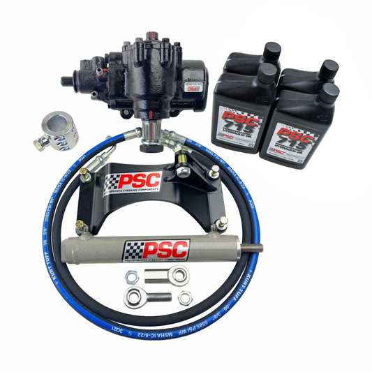 PSC fuel system components on a white background