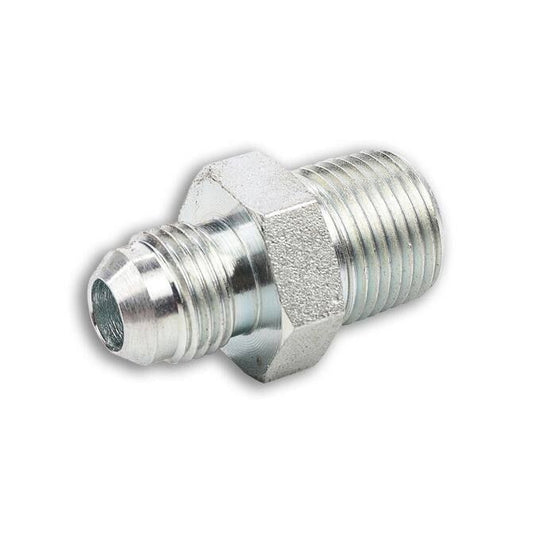 PSC Fluid Cooler Metal Fittings with threaded ends on a white background