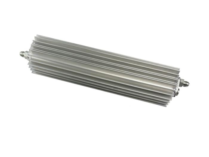 Metallic cylindrical steering  on a white background