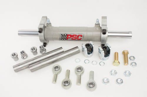 Mechanical components with PSC branding on a white background