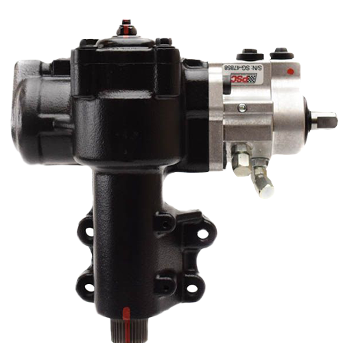Black and silver Steering Gearbox SG691R-RH on a white background