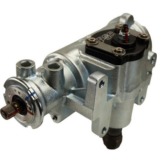 Metal mechanical component on a white background