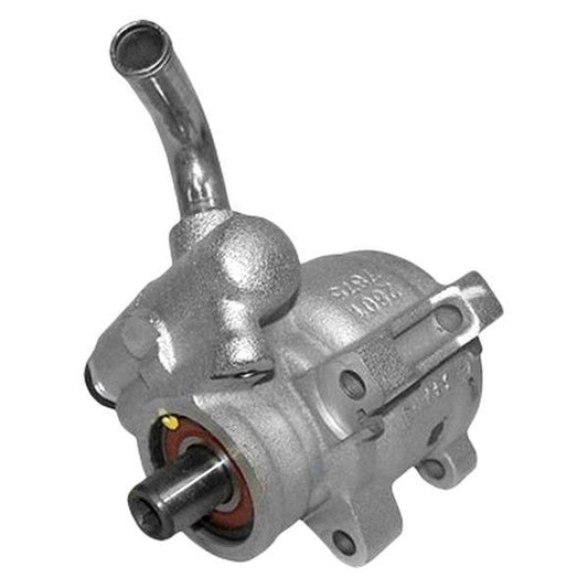 Metal mechanical component on a white background