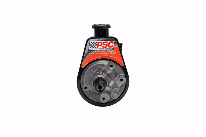 PSC high performance engine component on a white background