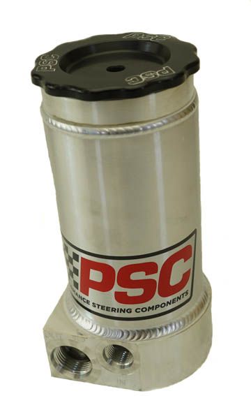 Remote Fluid Reservoir with PSC logo on a white background